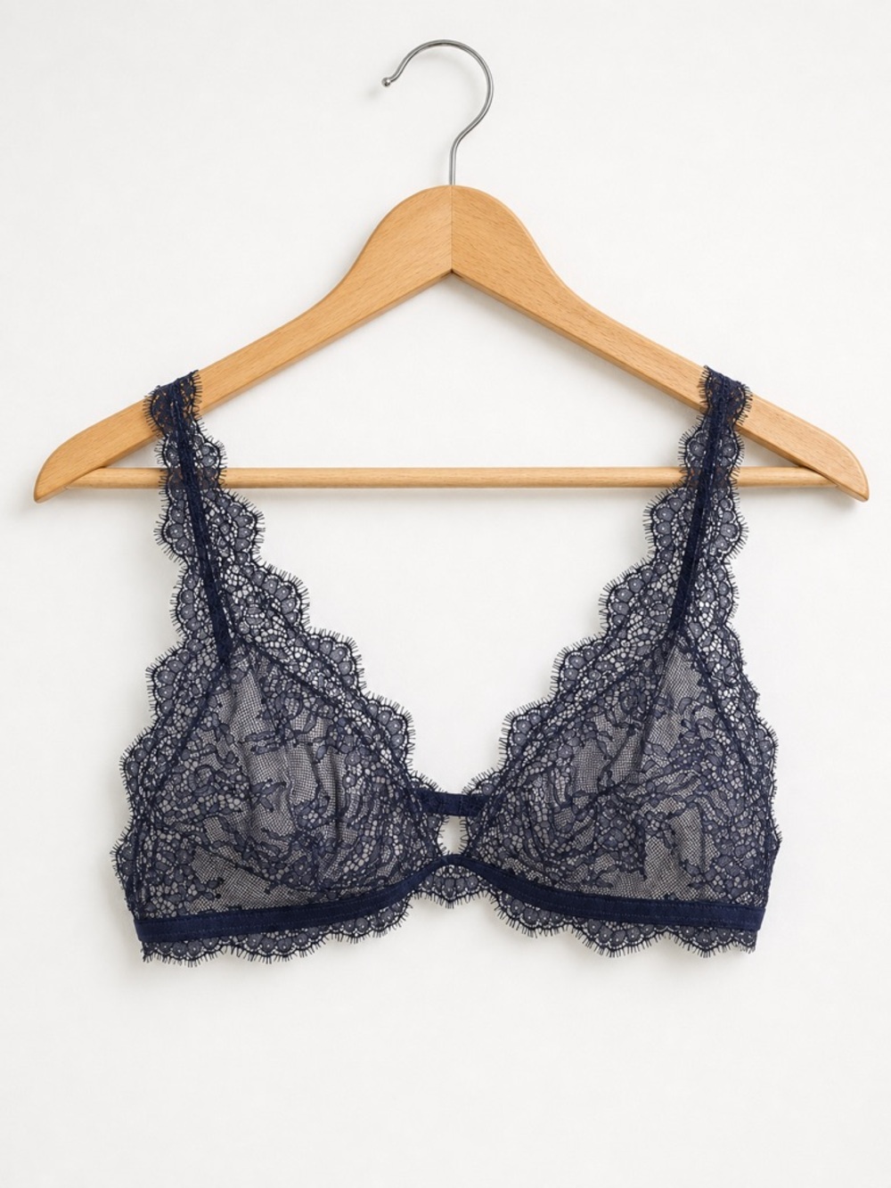 Victorias Secret Lace Bralette in Navy - Women's Intimates